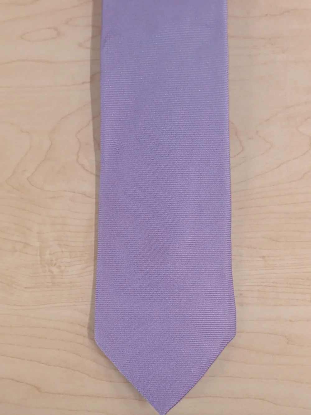 Men's Solid Lilac Tie - Classic Formal Neckwear